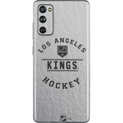 NHL Los Angeles Kings Black Text Galaxy S20 Fan Edition Skin